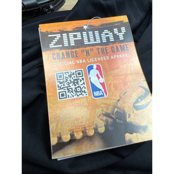 NBA New York Knicks Mens ZipWay Change “N” The Game Cut Off Tank Size 4X Black - Picture 8 of 9